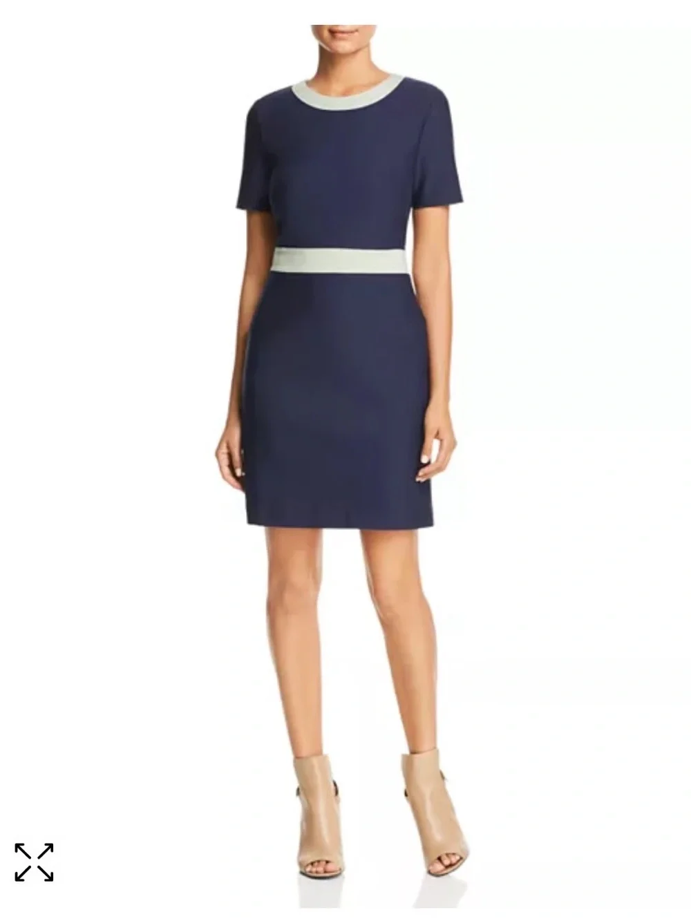 Tory Burch NWT Colorblock Ponte Dress